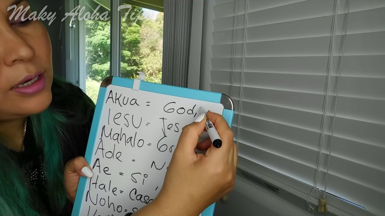 palabra hawaiano