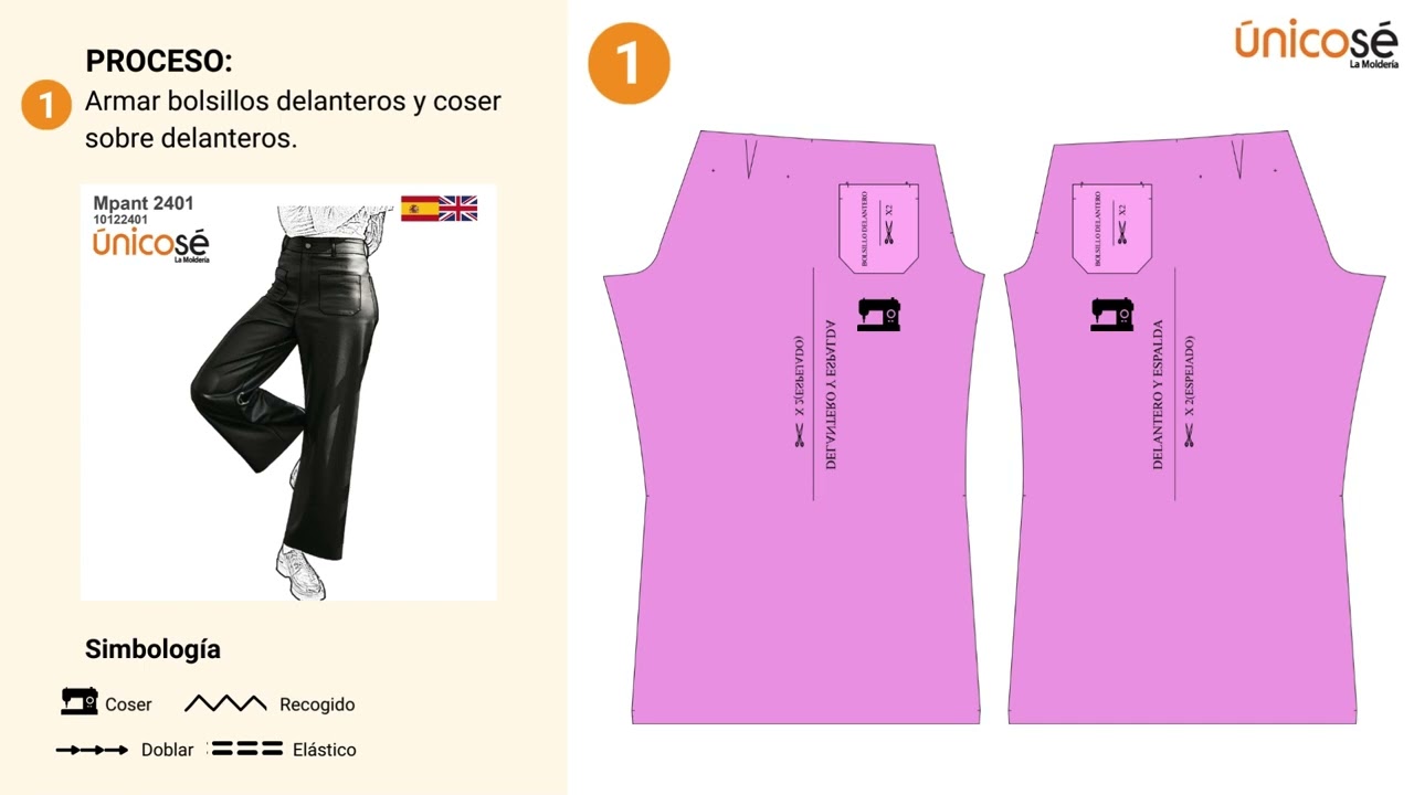 pantalon sin costura