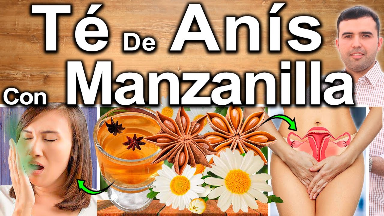 para qué sirve la manzanilla con anís