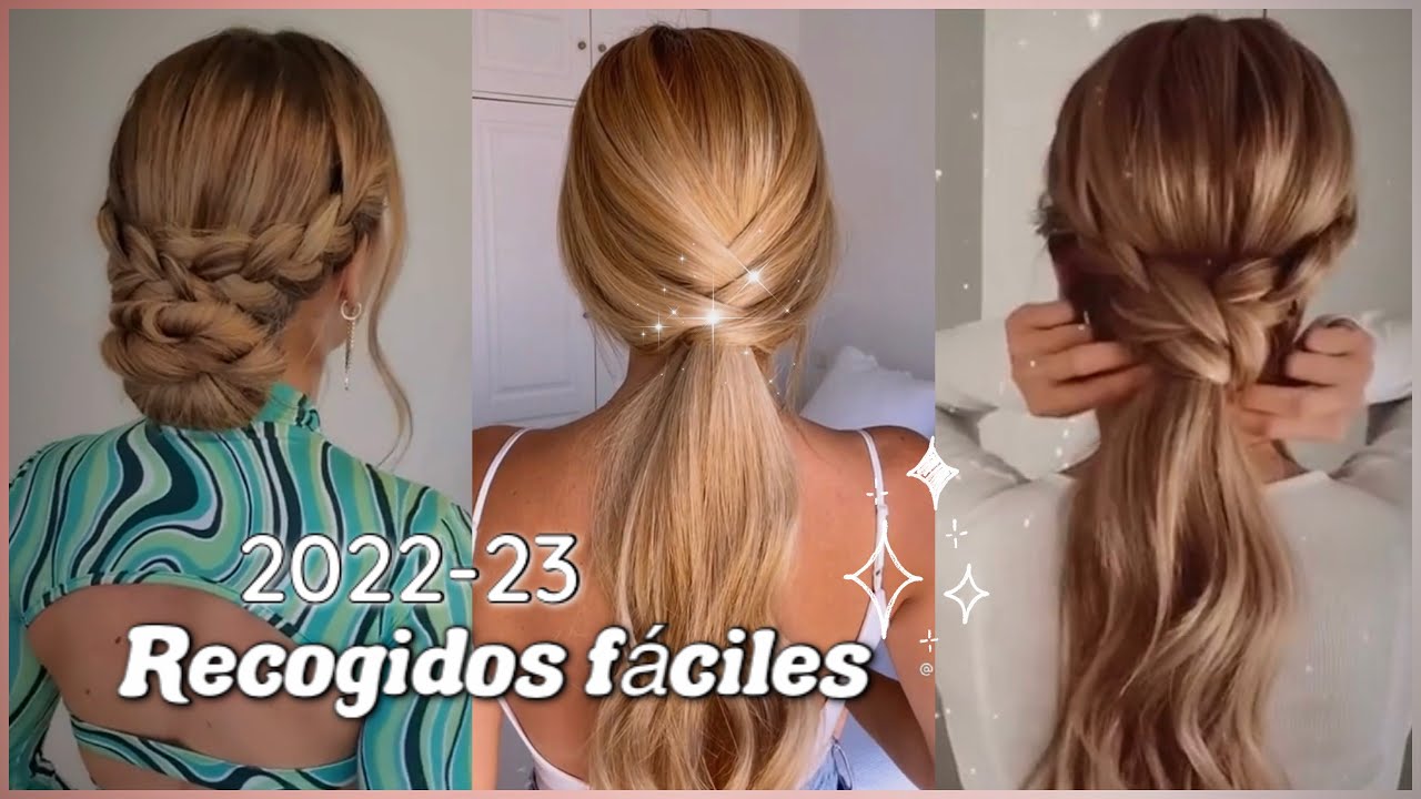 peinado con espalda descubierta