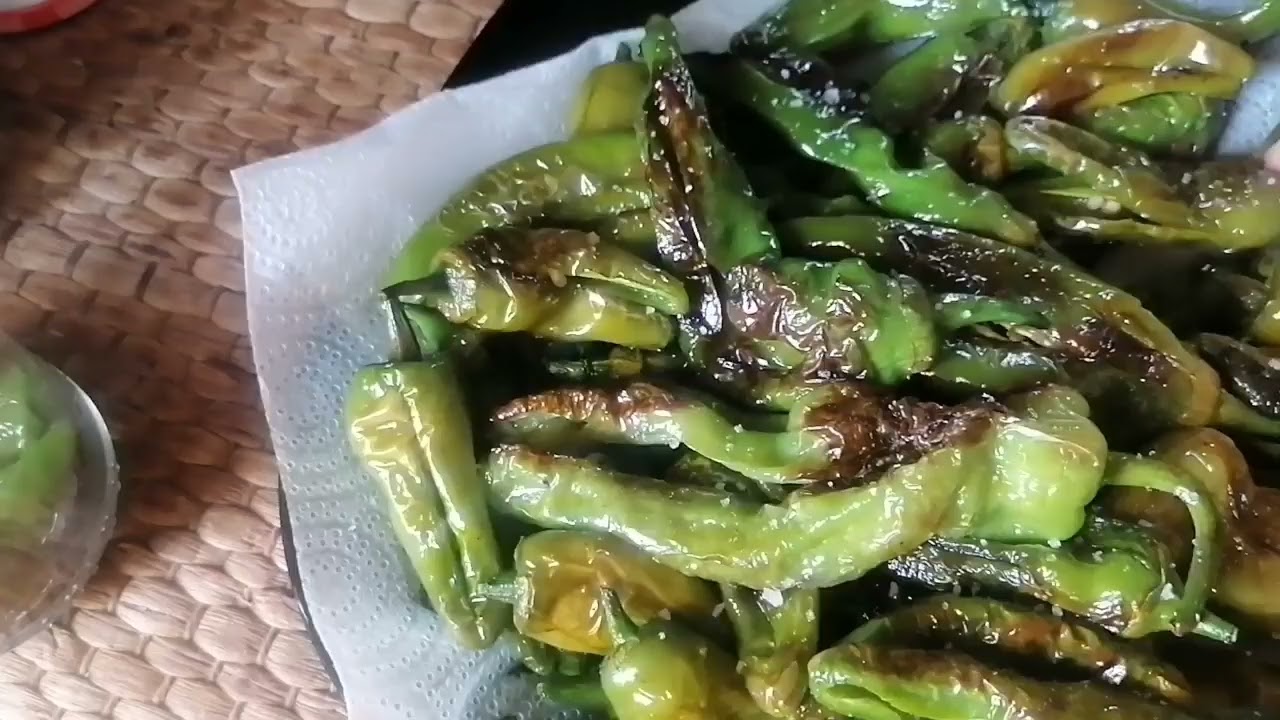 pimientos verdes italianos conserva