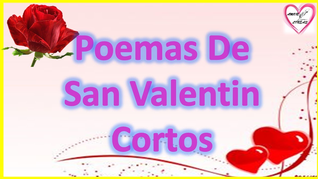 poemas de san valentín