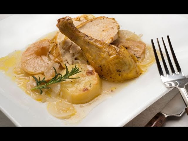 pollo al horno arguiñano