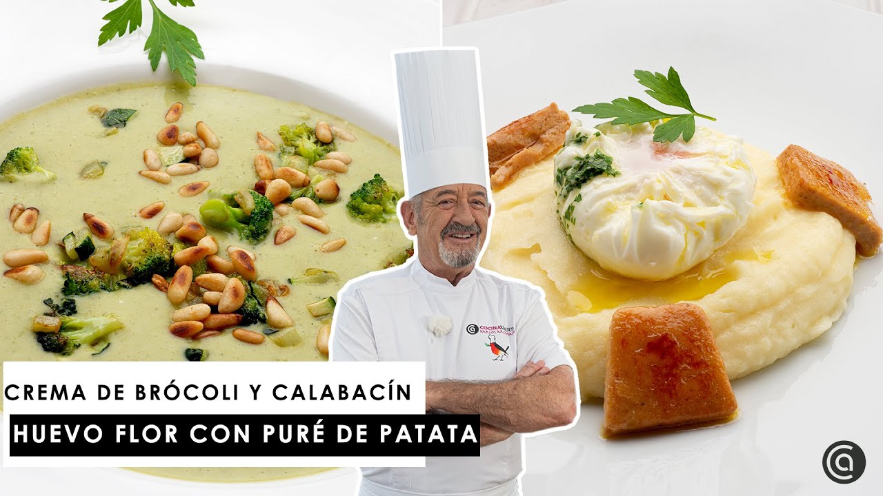 pure de calabacin y patata arguiñano