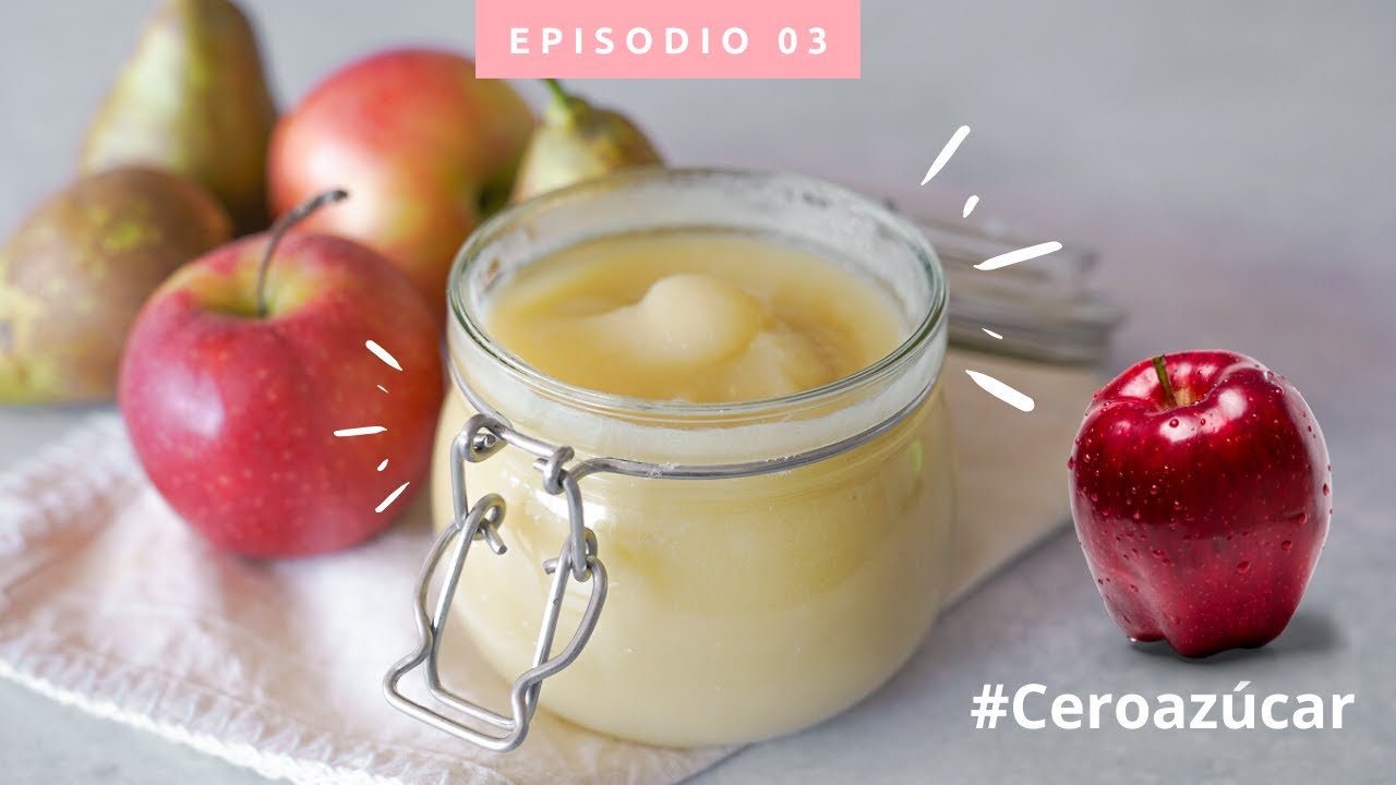 receta compota de manzana sin azúcar