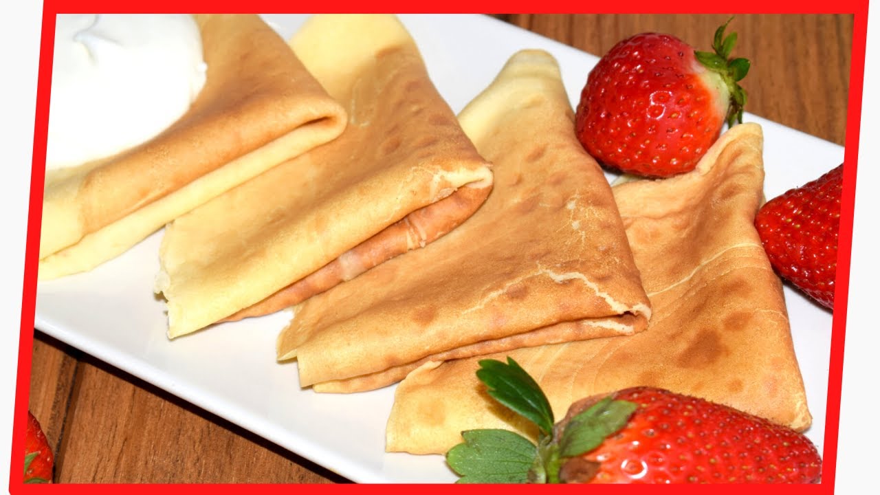 receta crepes 1 persona