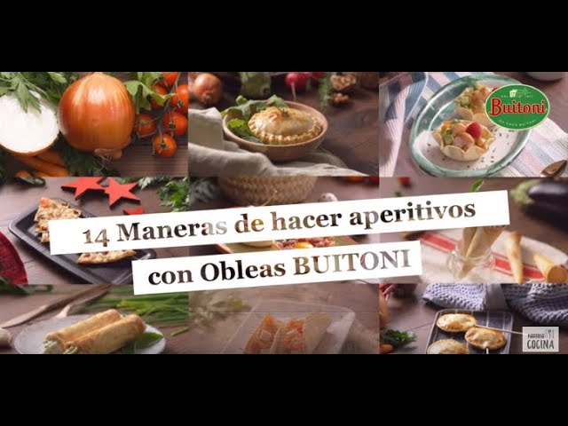 recetas con obleas de empanadillas