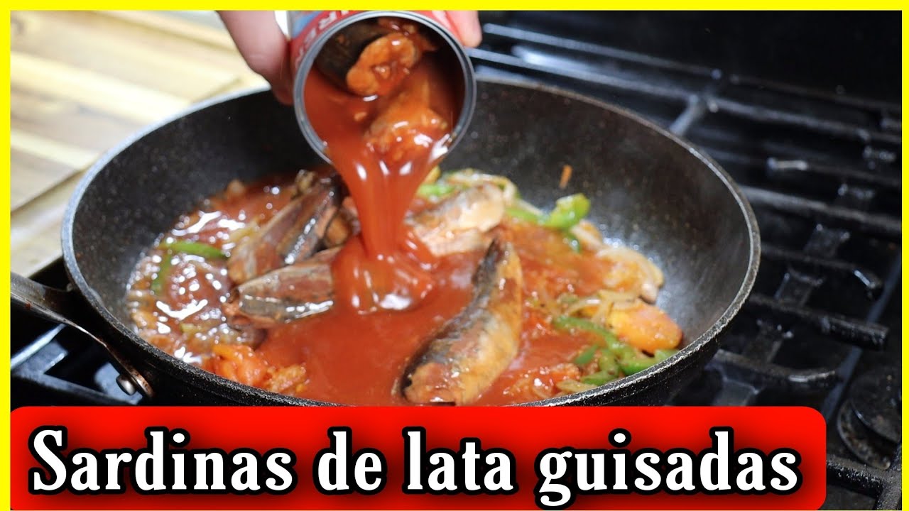 recetas con sardinas de lata fáciles y rápidas