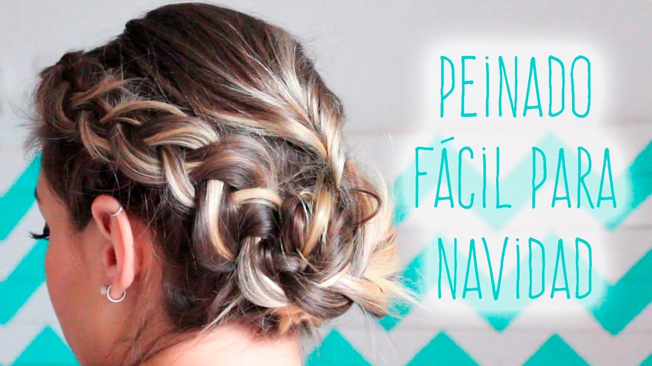 recogidos con trenzas media melena