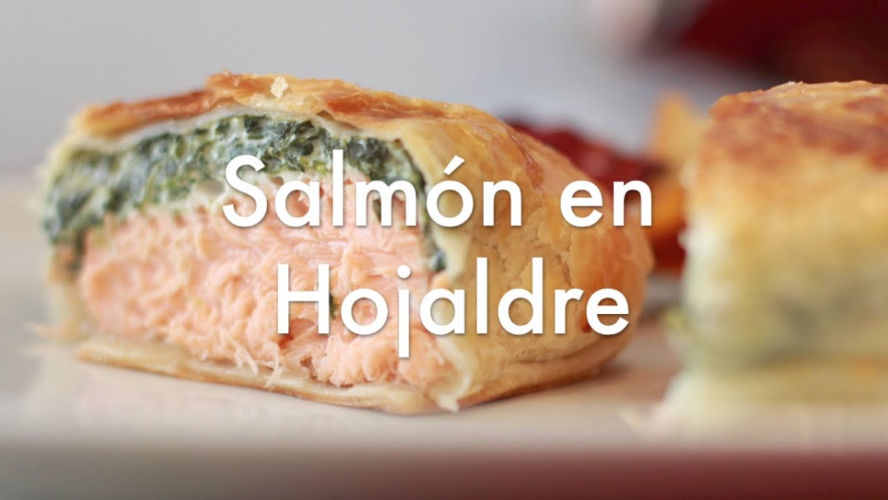 salmon con hojaldre