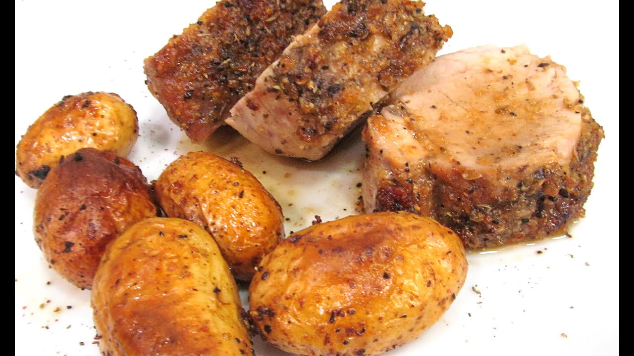 solomillo al horno en su jugo