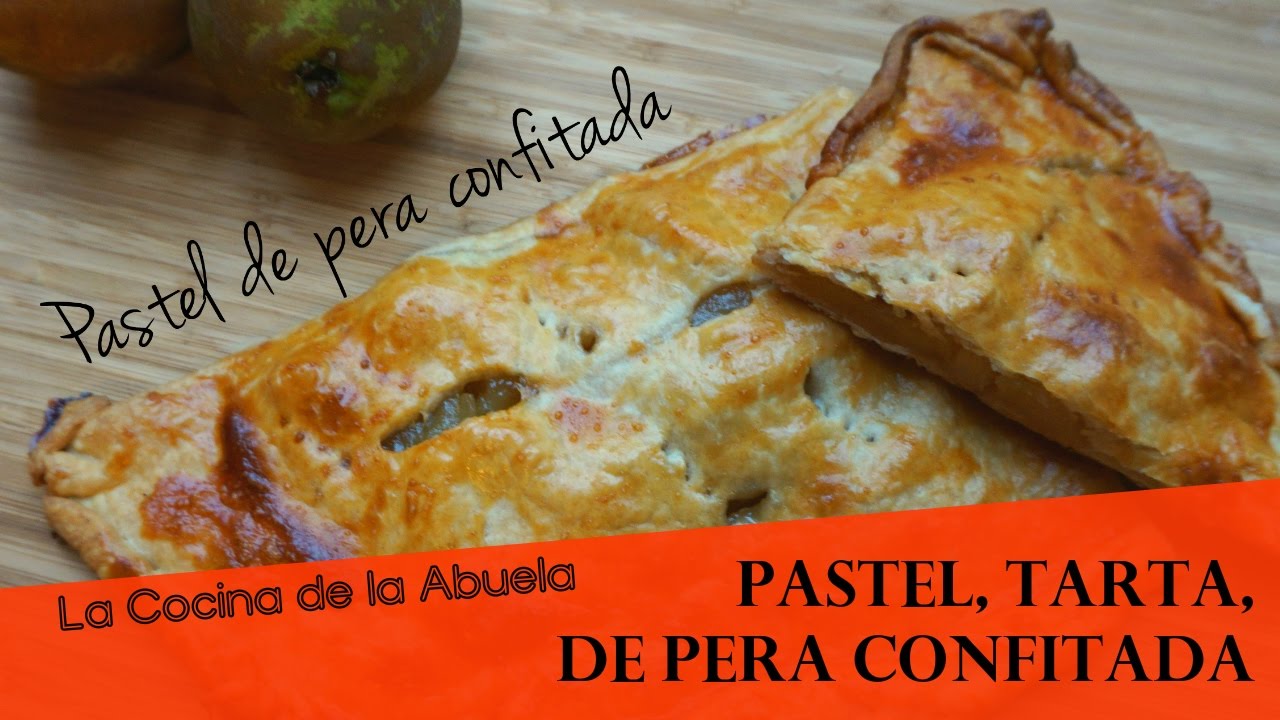 tarta de pera de la abuela