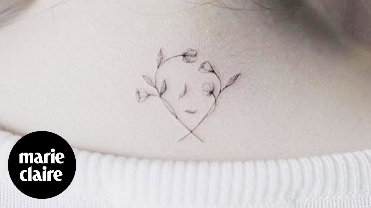 tatuaje mujer nuca