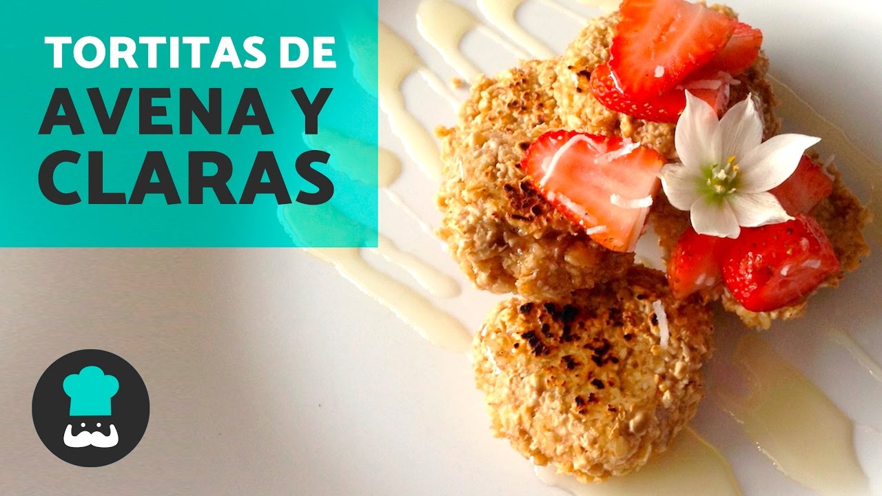 tortitas de avena y claras para adelgazar
