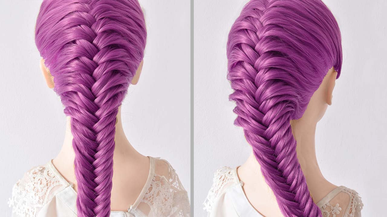 trenza de espiga de raiz