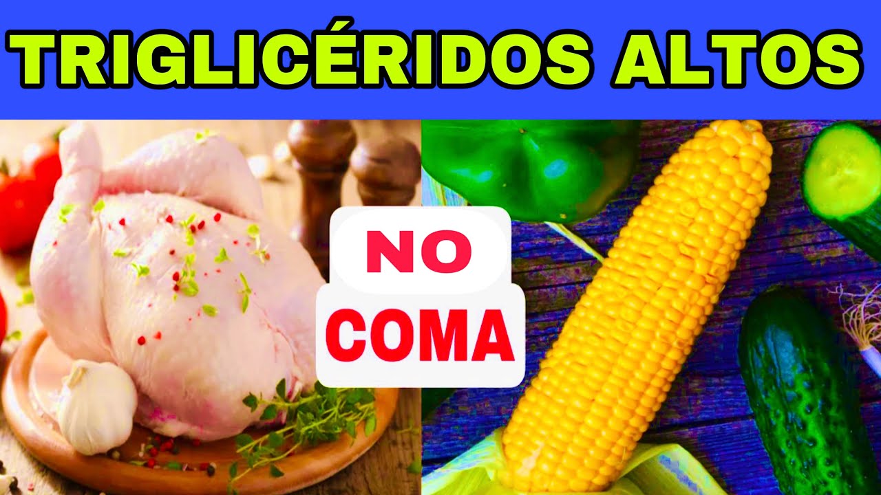 triglicéridos altos alimentos prohibidos