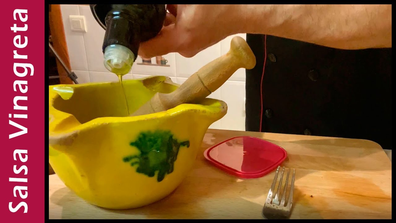 vinagreta para verduras a la plancha