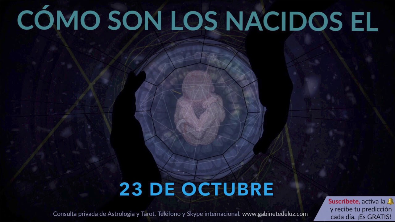 23 de octubre signo ascendente