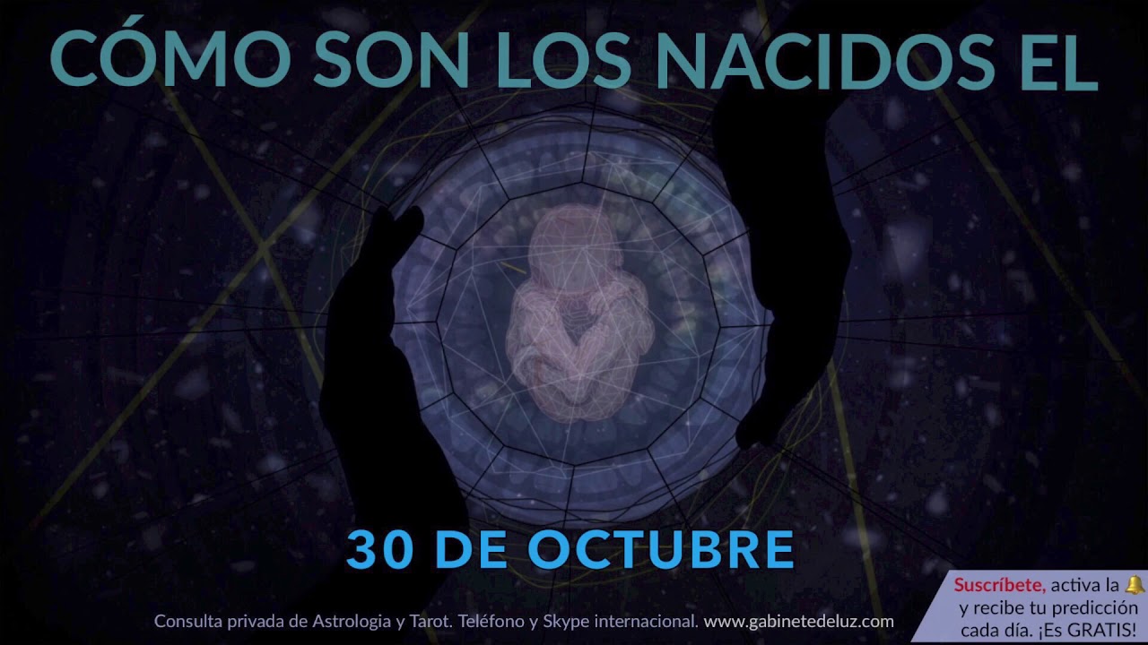 30 de octubre signo zodiacal