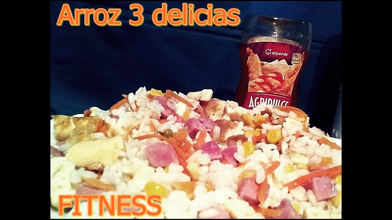 arroz tres delicias calorias