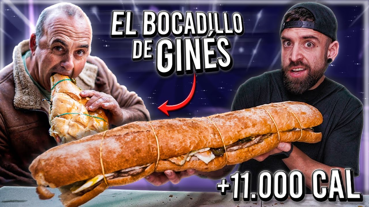 calorias bocadillo de lomo