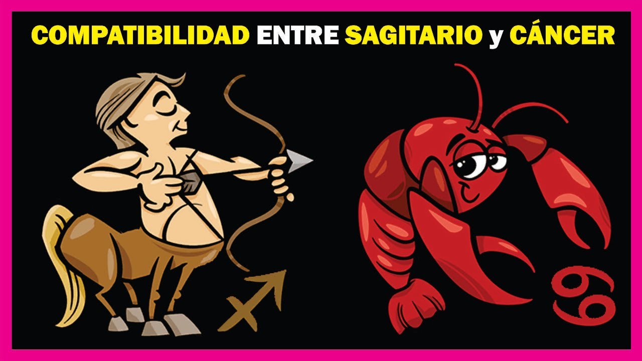 cáncer y sagitario pareja