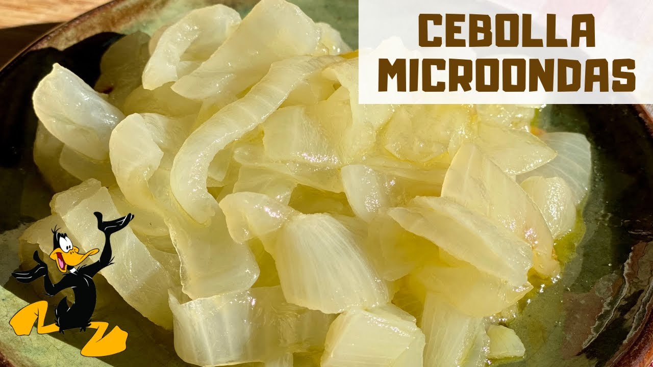 cebolla al microondas