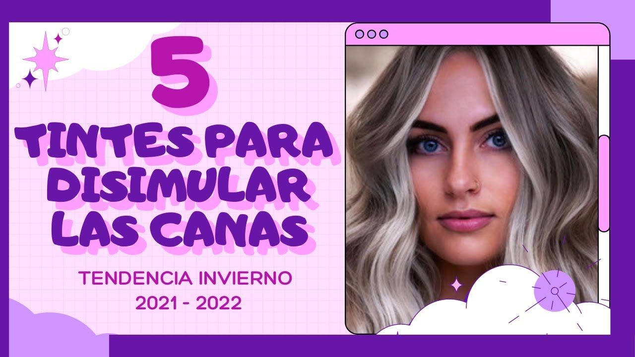 color de pelo para disimular las canas