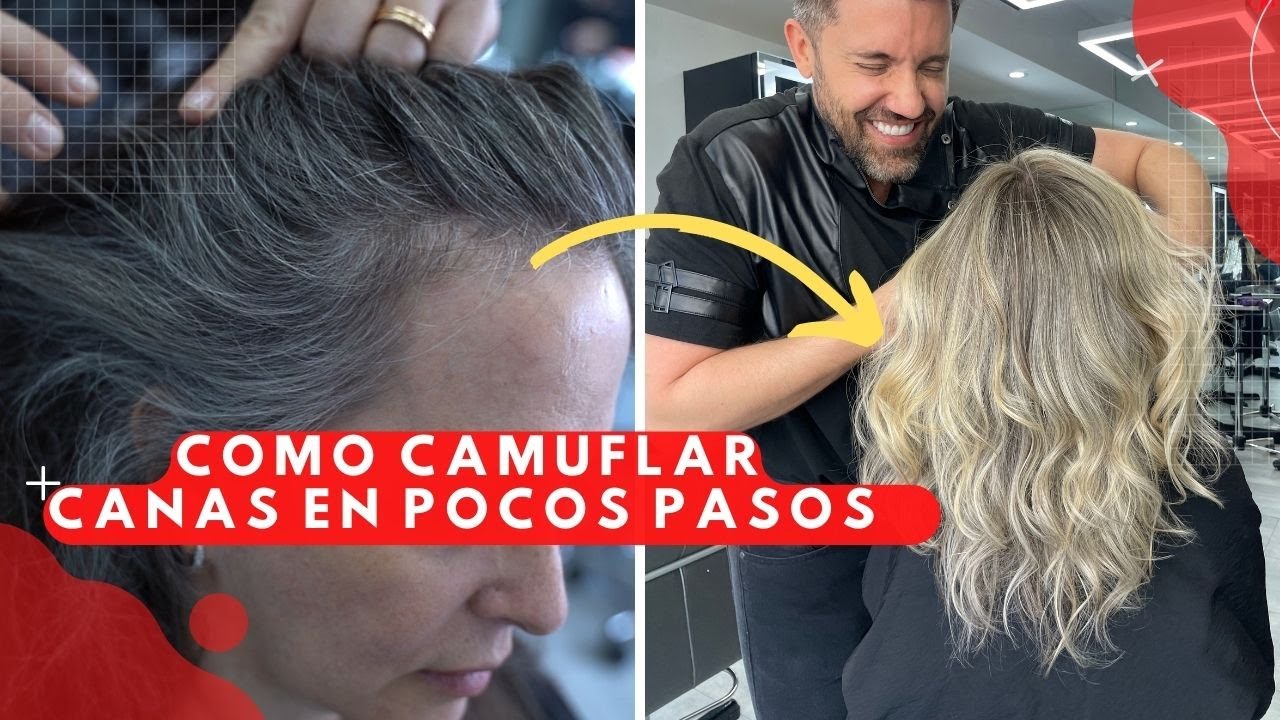 como camuflar canas