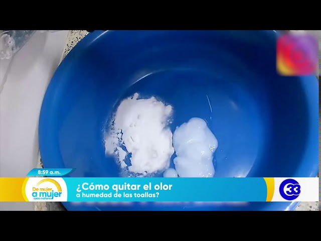 como lavar toallas con olor a humedad