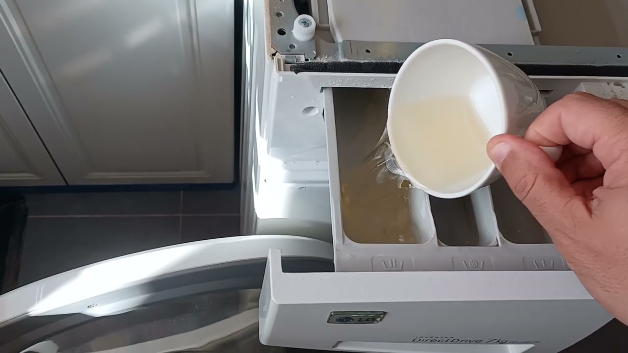 como limpiar el tambor de la lavadora con bicarbonato