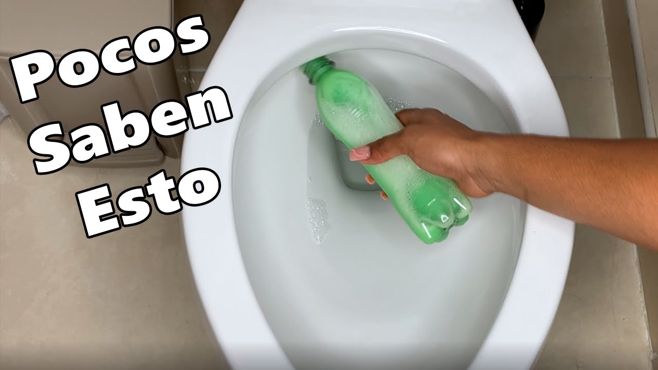 como limpiar inodoros blancos