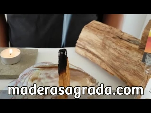 como quemar palo santo