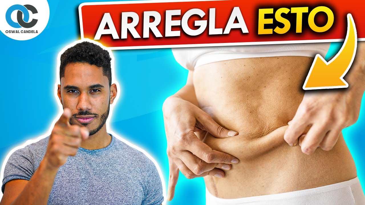 como quitar la flacidez de la barriga