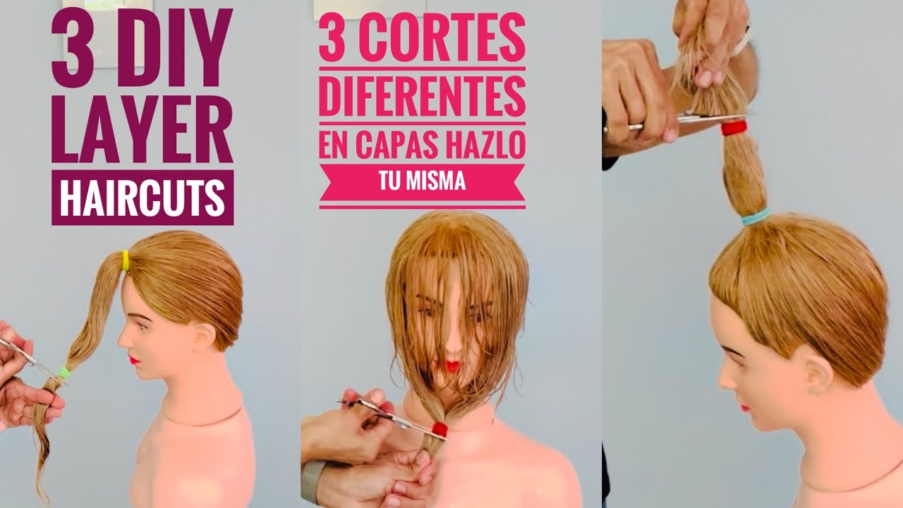 corte de melena en capas