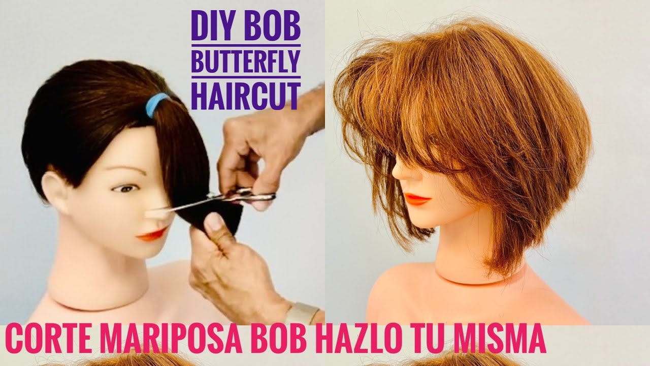 corte mariposa pelo corto