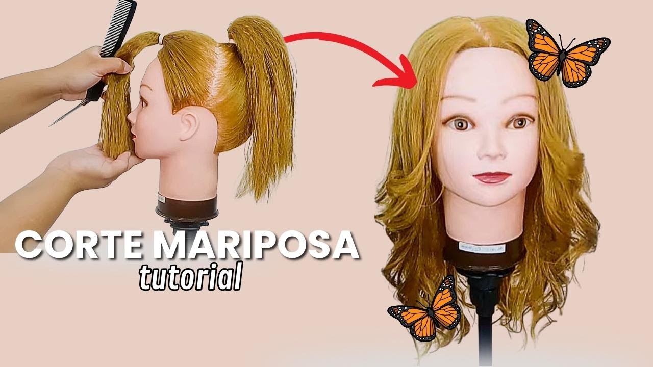 corte mariposa pelo