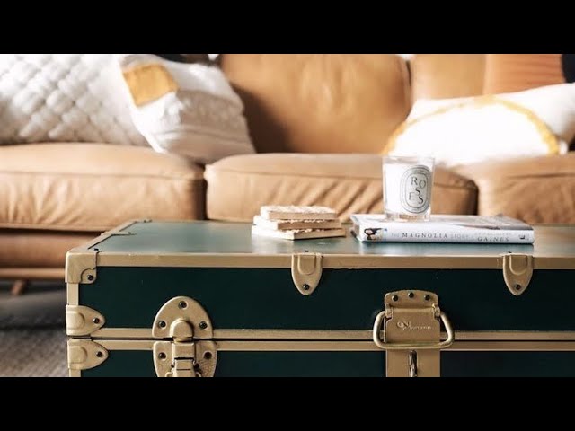 decorar un baul de madera