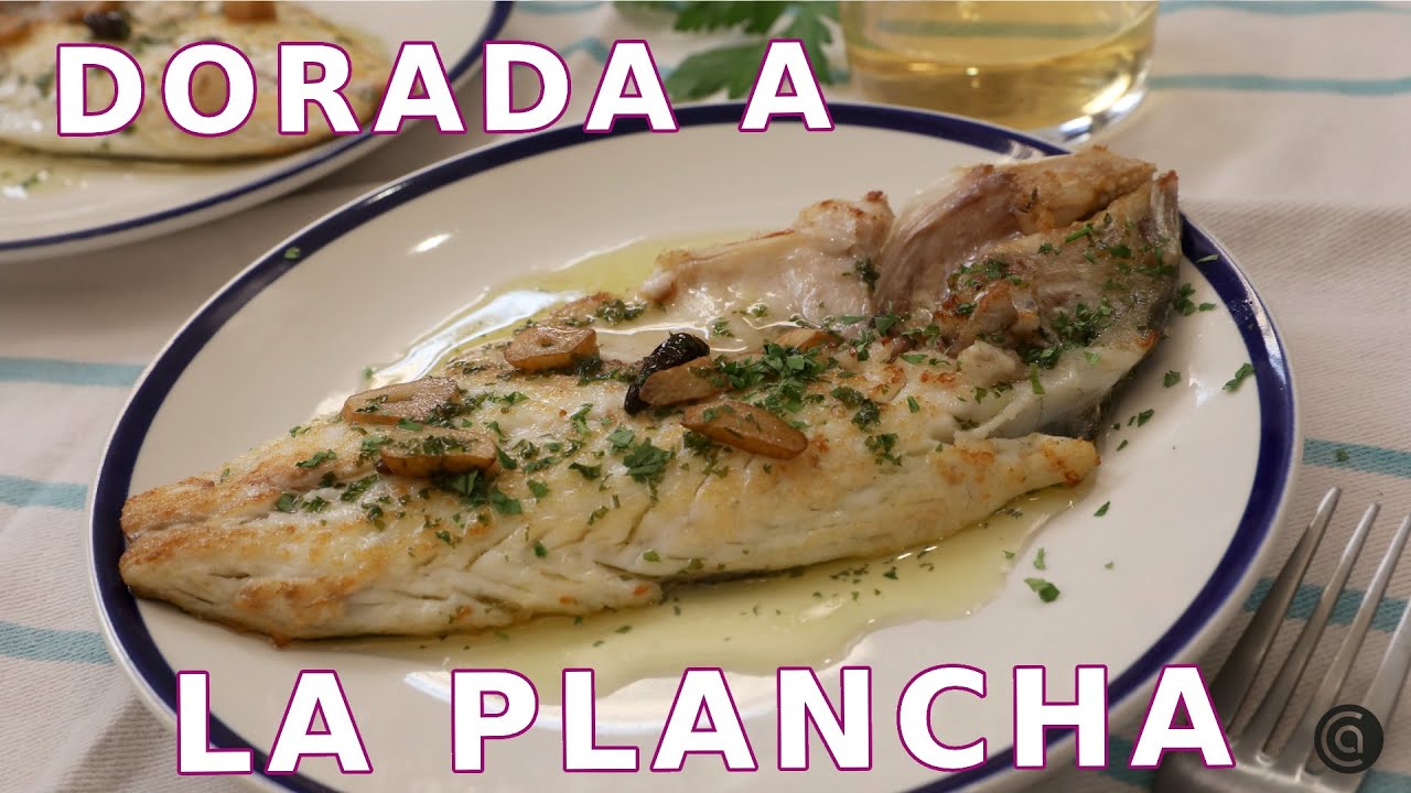 dorada a la plancha en sartén