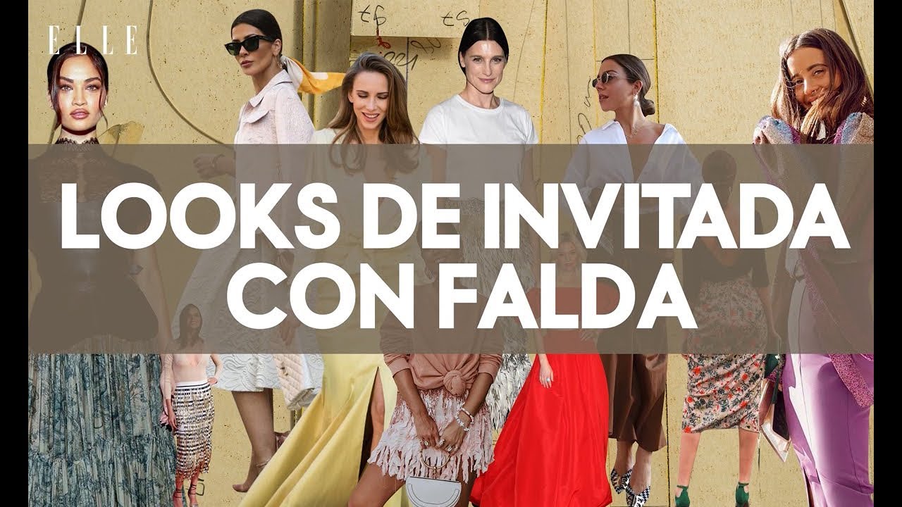 falda midi boda
