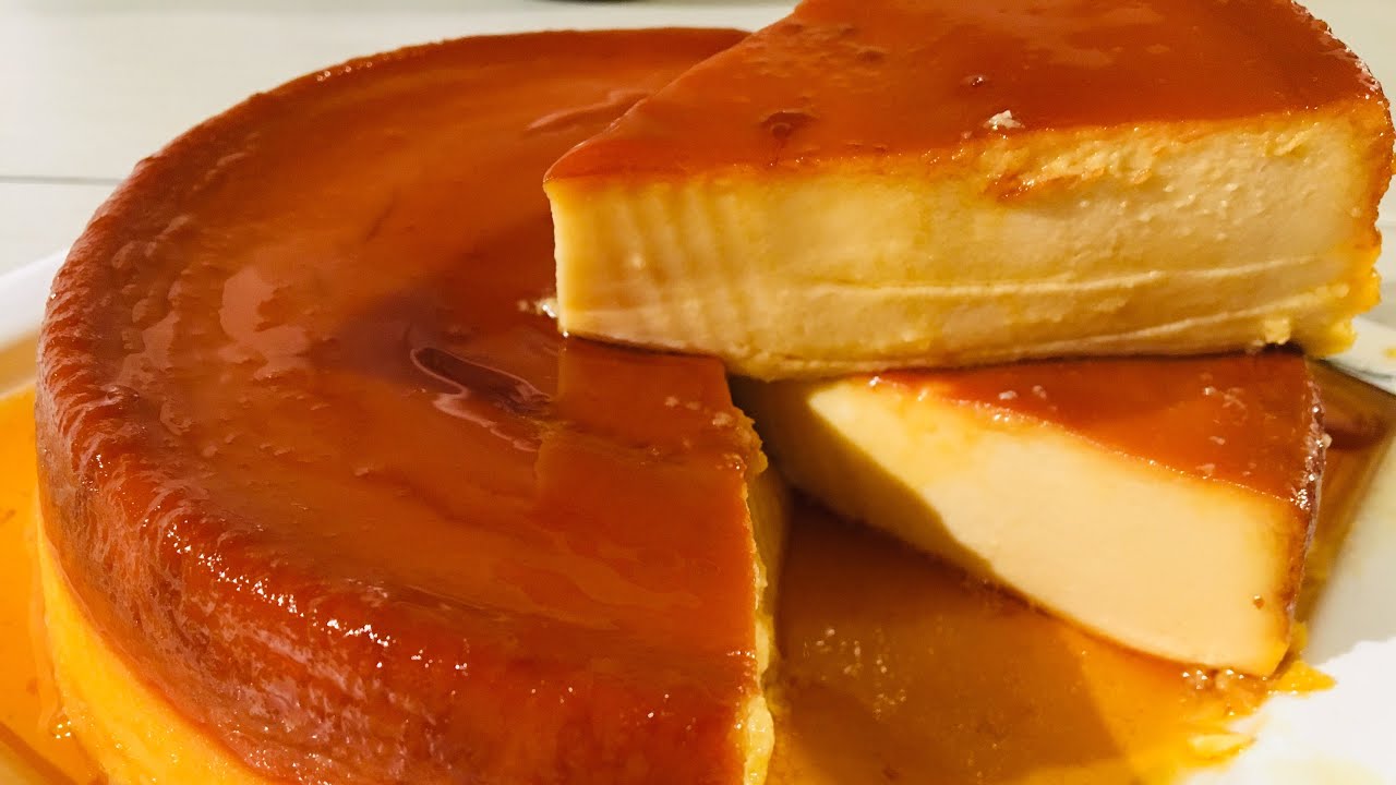 flan de queso philadelphia y huevos