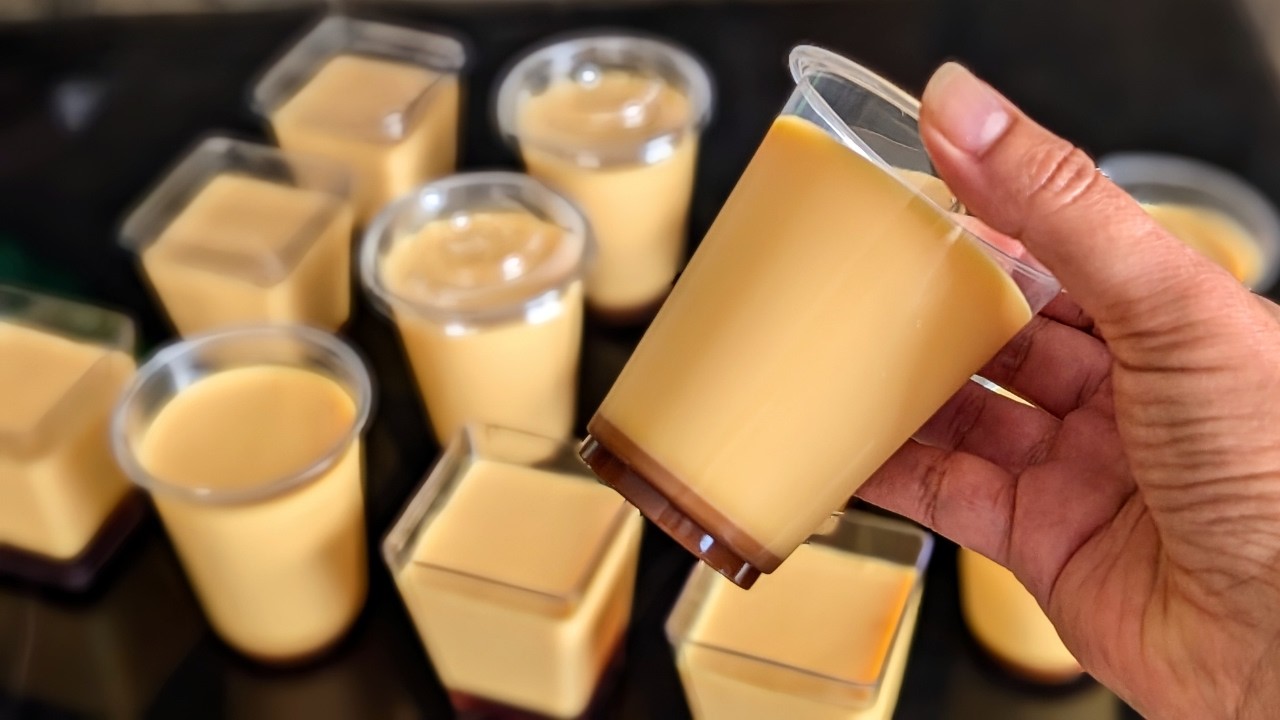 flan de queso y leche condensada sin horno