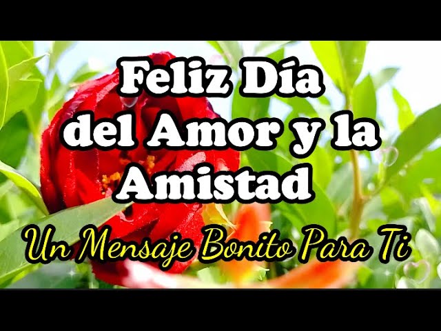 frases feliz día del amor y la amistad