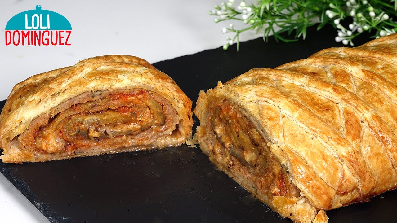 hojaldre de carne picada