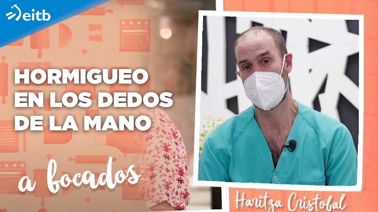 hormigueo en la yema de los dedos