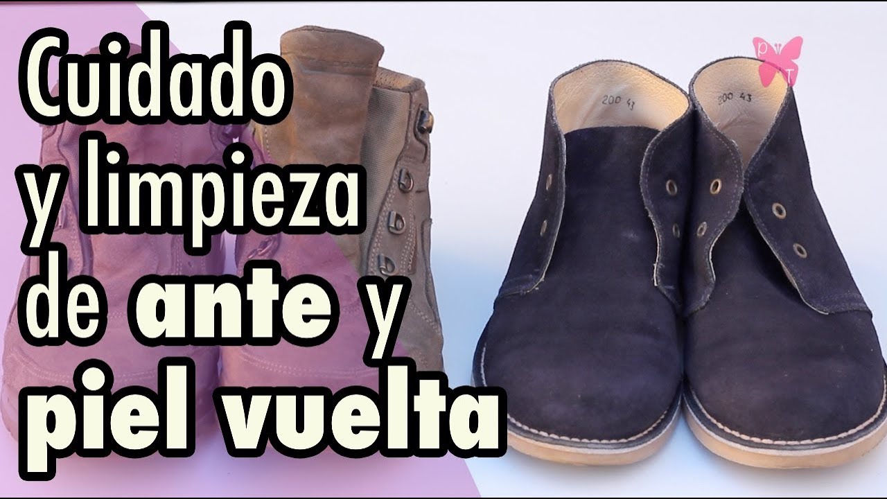 limpiar zapatillas ante