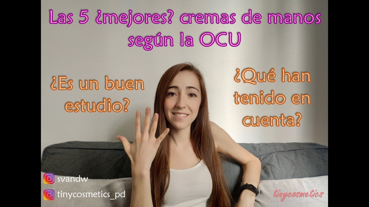 mejor crema de manos ocu