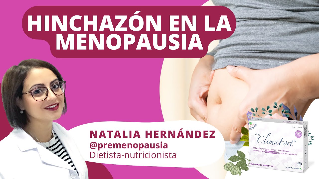 menopausia hinchazon tripa