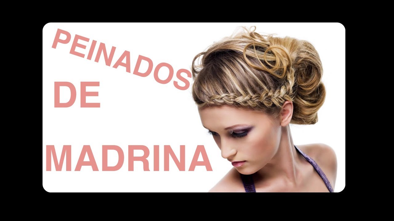 peinados de madrina de bodas