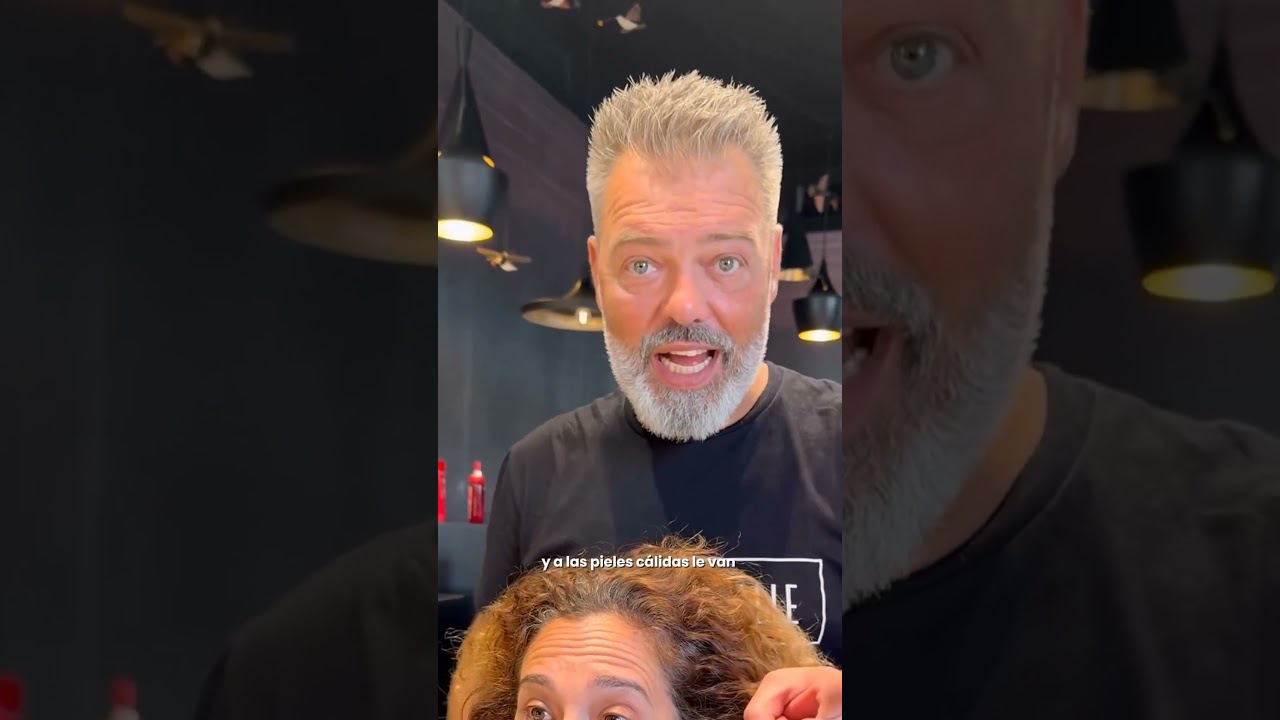 pelos cortos con canas